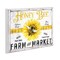 Stupell Industries Rustic Honey Bee & Flower Wall Plaque Art Design by Creatif Belle